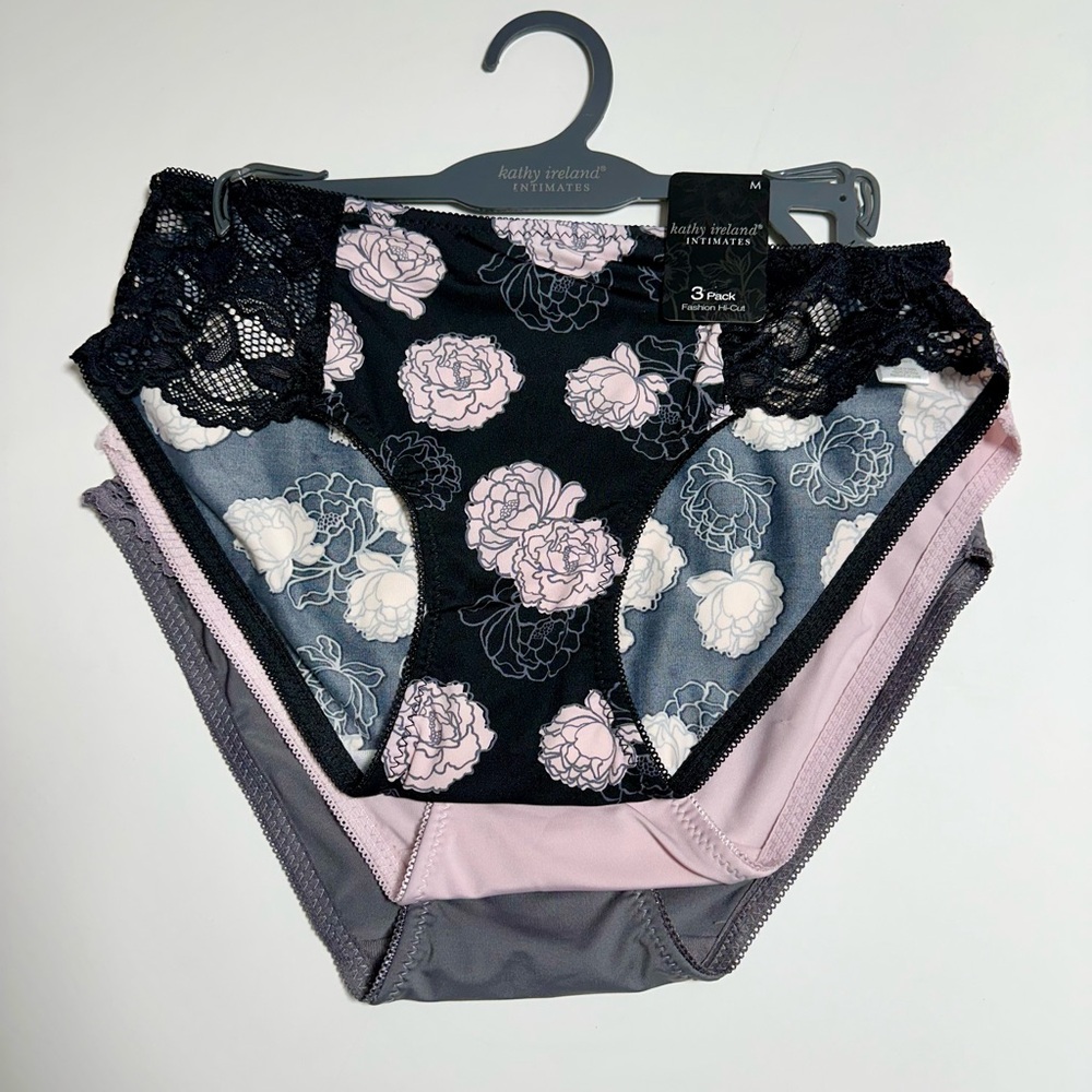 Kathy Ireland - 3 Pack Fashion Hi-Cut